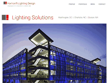 Tablet Screenshot of hartranftlighting.com